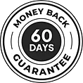 60 day money back guarantee seal